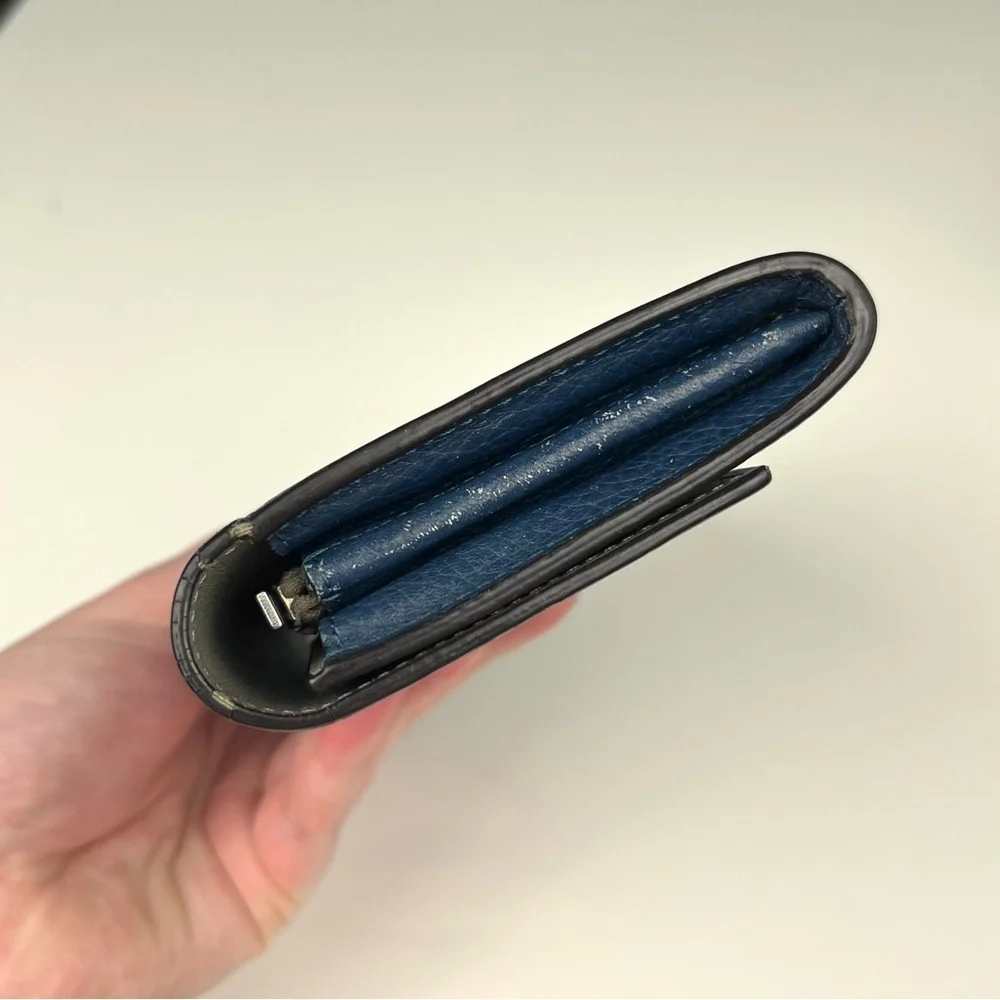 CÉLINE Calfskin Large Multifunction Flap Wallet